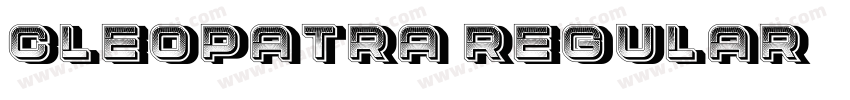 Cleopatra Regular字体转换